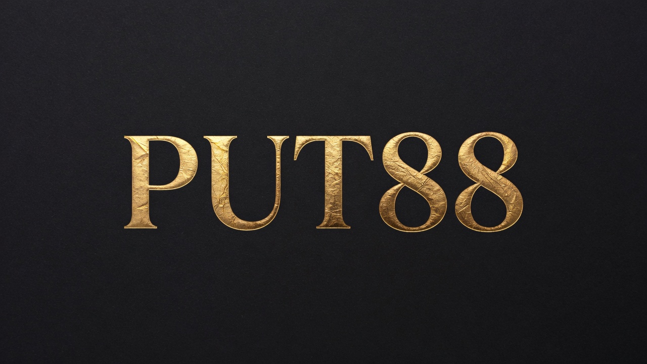 PUT88 gold wordmark